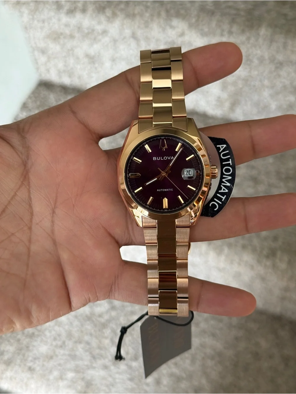 Bulova stylish wristwatch